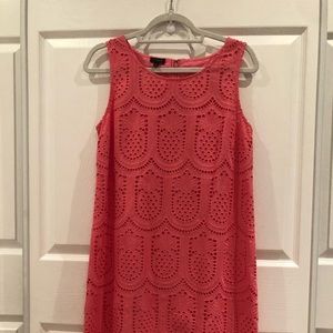 TALBOTS Coral Sundress. Size 8